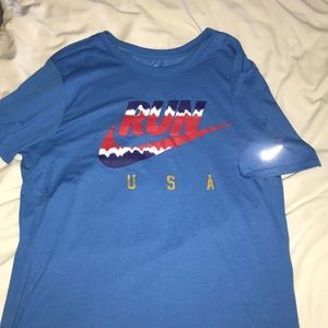 Nike run USA t shirt
